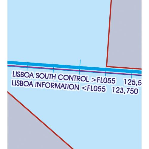 Portugal VFR ICAO Chart 2025