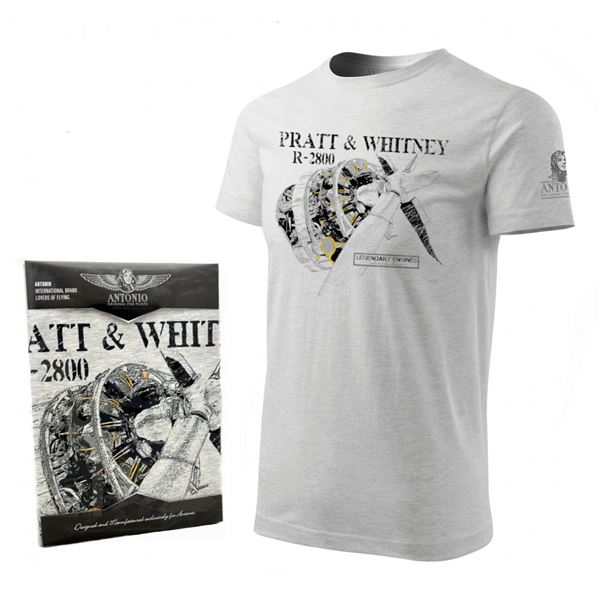 ANTONIO T-Shirt engine PRATT & WHITNEY, XL