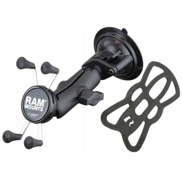 RAM® Malý držák X-Grip® se středním ramenem a přísavkou 3,3"