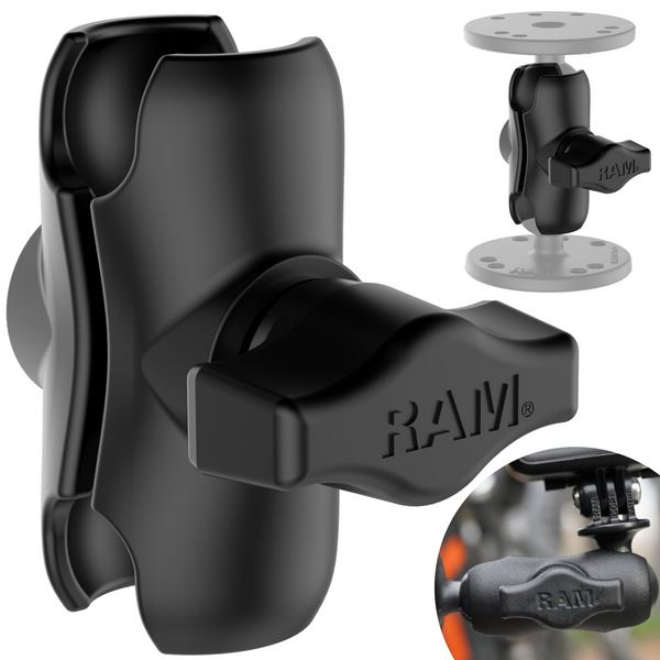 RAM® Rameno s dvojitou objímkou, velikost B krátká