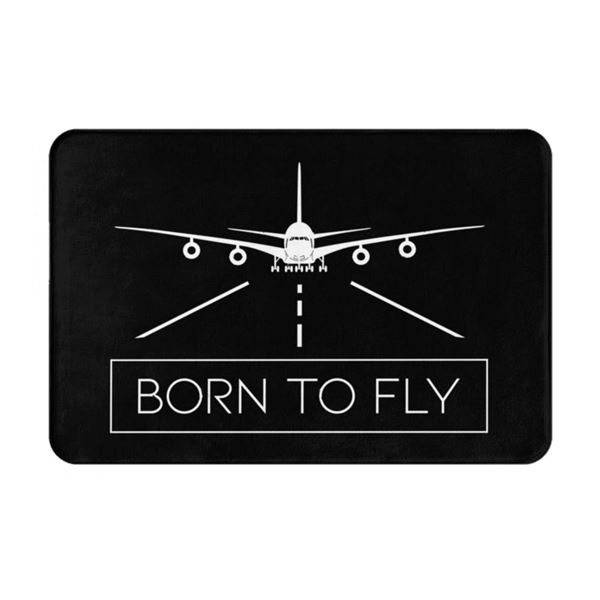 Rohožka Born To Fly, černá