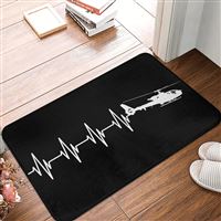 Doormat Helicopter Heartbeat