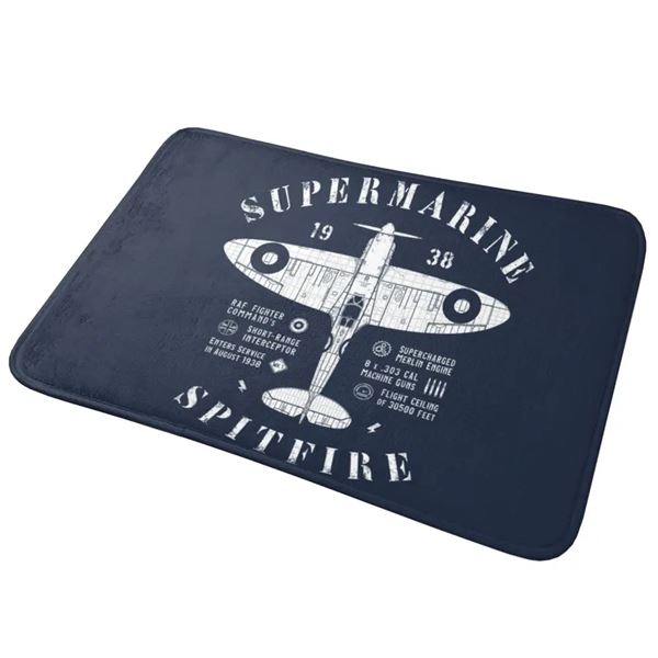 Rohožka Spitfire Supermarine, tm. modrá