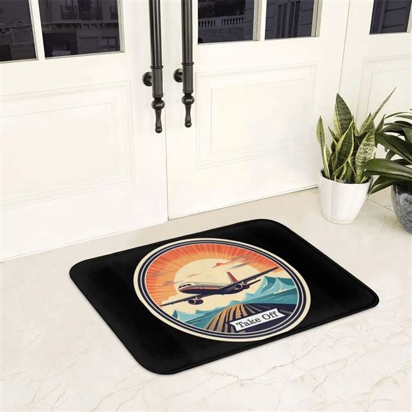 Doormat TAKE OFF vintage