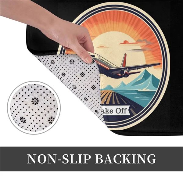 Doormat TAKE OFF vintage