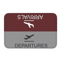 Rohožka Arrivals/Departures, bordó