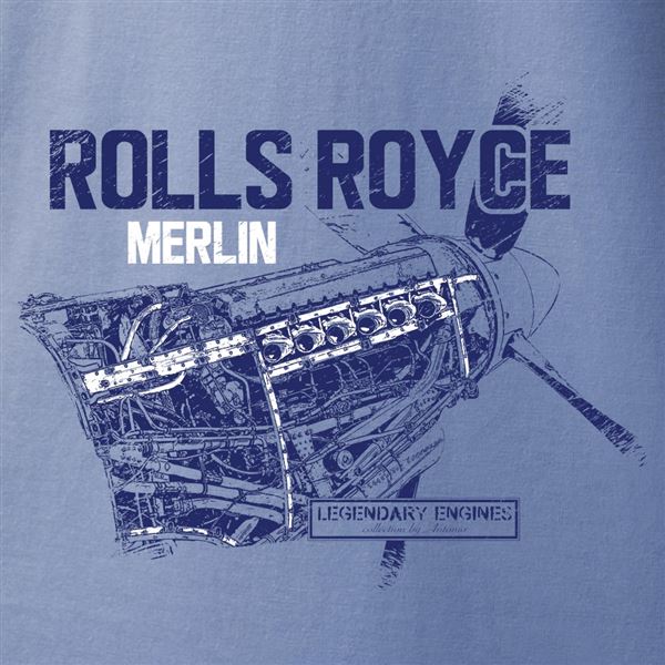 ANTONIO T-Shirt Rolls Royce MERLIN, L