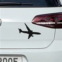 Sticker Airbus 330, Large - Black