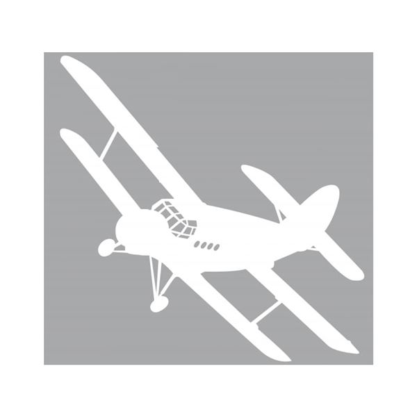 Sticker AN-2, Small - White