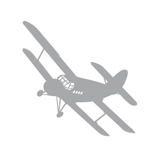 Sticker AN-2, Small - Grey