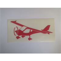 Sticker CTLS 15x7, red