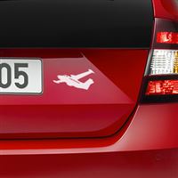 Sticker L-410, Small - White Sticker L-410, Small - White