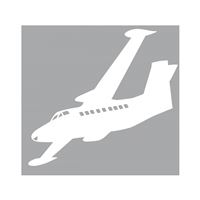 Samolepka L-410 19x18, bílá