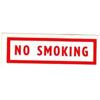 Sticker NO SMOKING