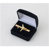 Tie Clip Boeing 737-800, gold