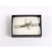 Falcon 2000 Tie Bar, silver