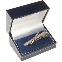 Propeller Tie Bar, silver