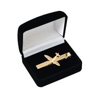 Spitfire Tie Bar, gold