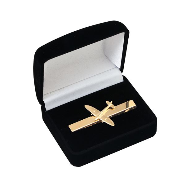 Spitfire Tie Bar, gold