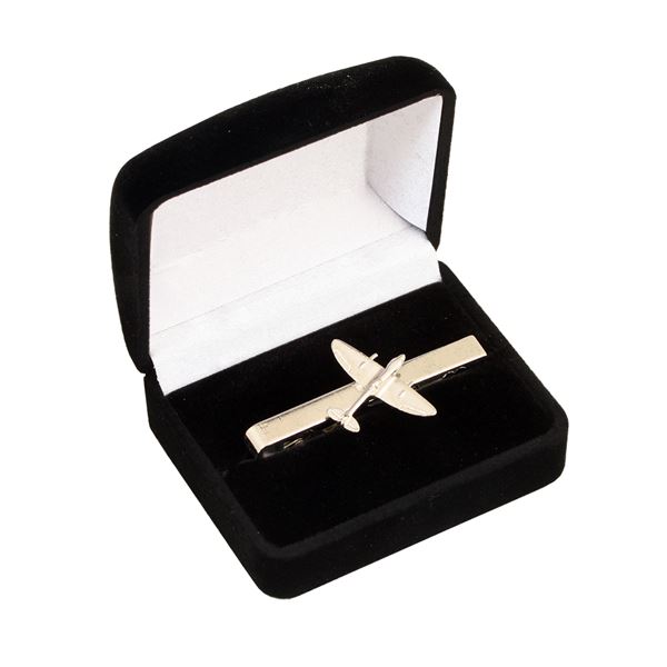 Spitfire Tie Bar, silver