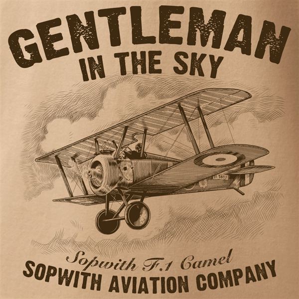 ANTONIO T-Shirt SOPWITH F-1 CAMEL, XL