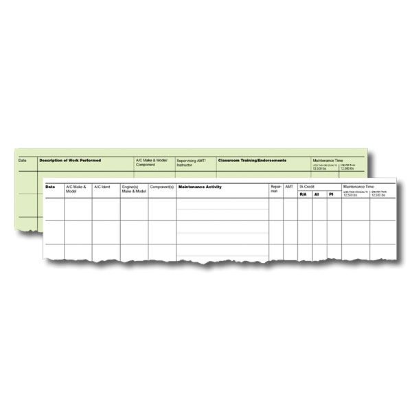 The Standard AMT Log for Aviation Maintenance Technicians