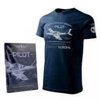ANTONIO T-Shirt with aircraft STING S-4, M