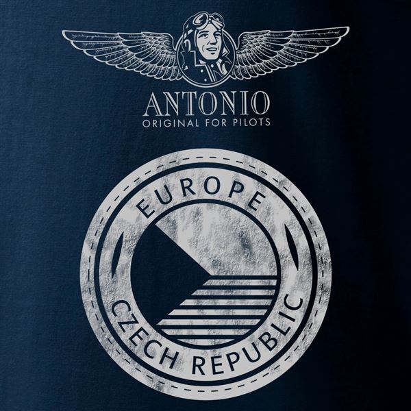 ANTONIO T-Shirt with aircraft STING S-4, L