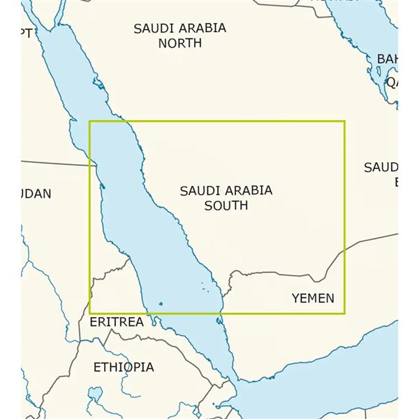 Saudi Arabia South VFR ICAO Chart 2025