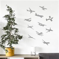 Set of large stickers - Grey