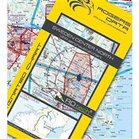 Sweden Center North VFR ICAO Chart 2025