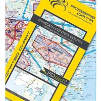 Sweden Center South VFR ICAO Chart 2025