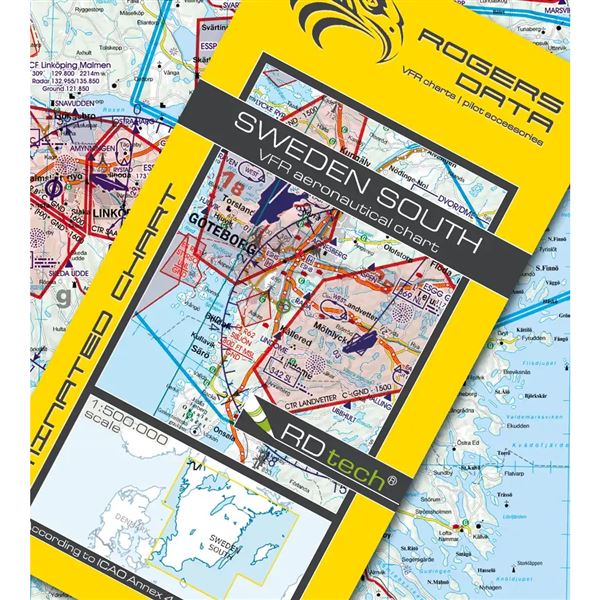 Sweden South VFR Chart 2024