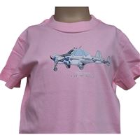 Dětské tričko L-200 Morava růžové, 146
