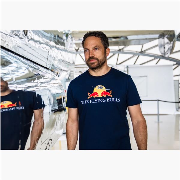 RED BULL Tričko Flying Bulls modré, XL