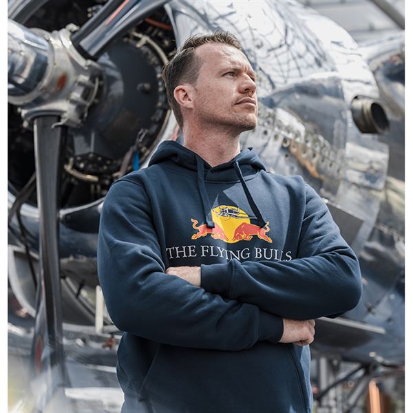 Red Bull - Mikina unisex Flying Bulls modrá, S