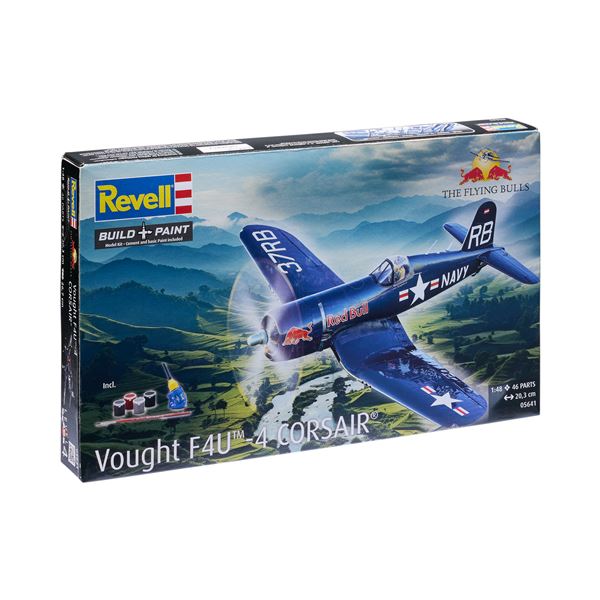 RED BULL Modelářská sada Vought F4U Corsair 1:48