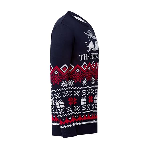 RED BULL Zimní svetr Flying Bulls modrá, XL