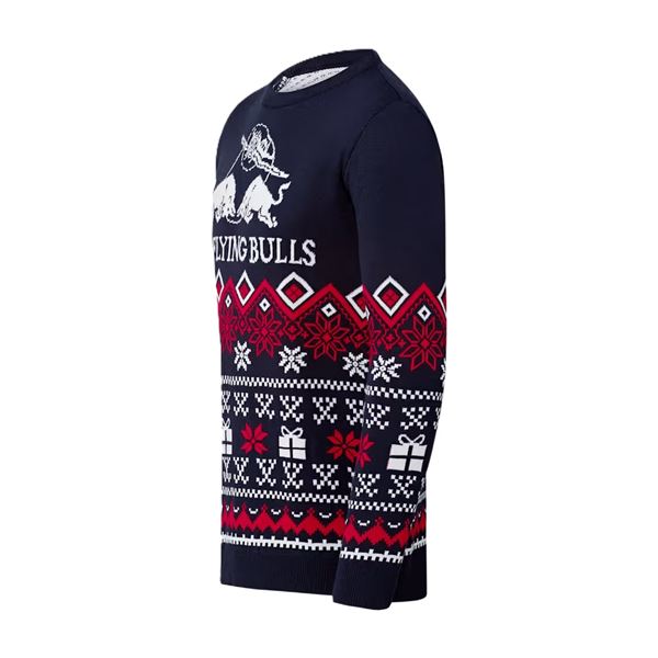 RED BULL Zimní svetr Flying Bulls modrá, XL