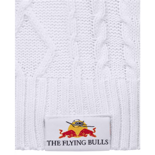 RED BULL Zimní svetr Flying Bulls bílý, XXL