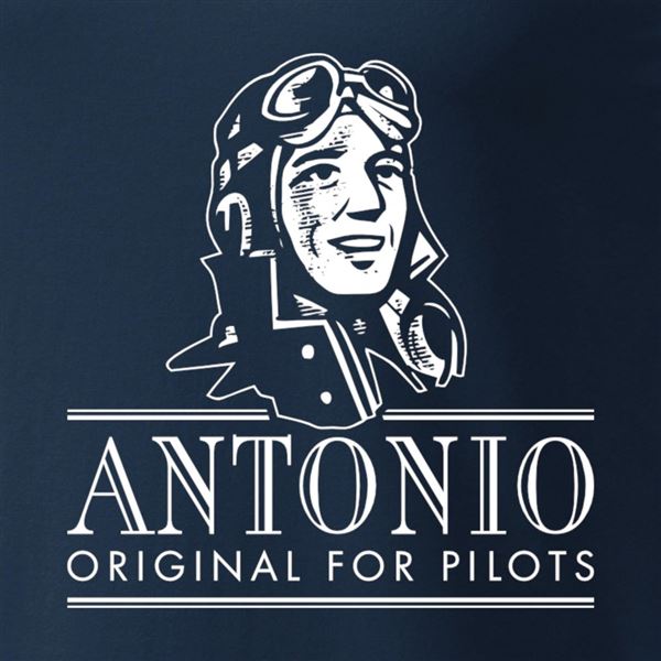 ANTONIO T-Shirt with pilot helmet TOPGUN, M