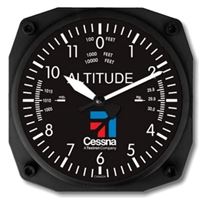 CESSNA ALTIMETER Wall Clock