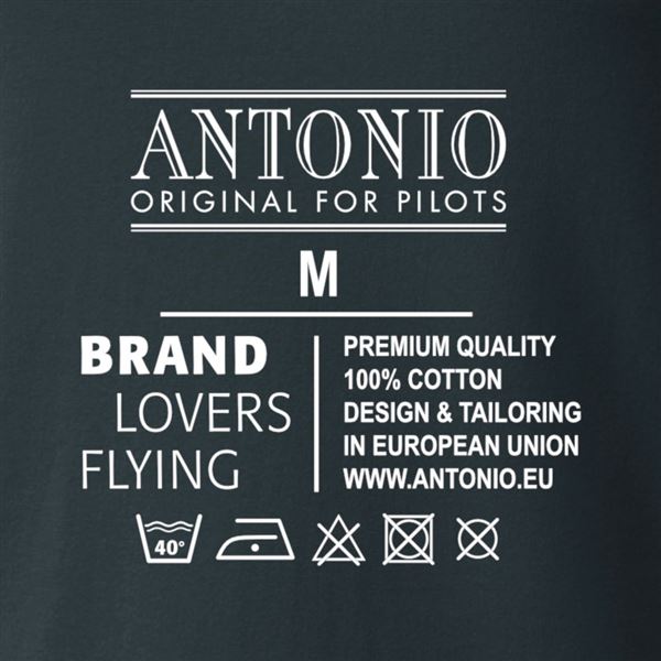 ANTONIO T-Shirt TURBO PROPELLER plane A-29B, XL