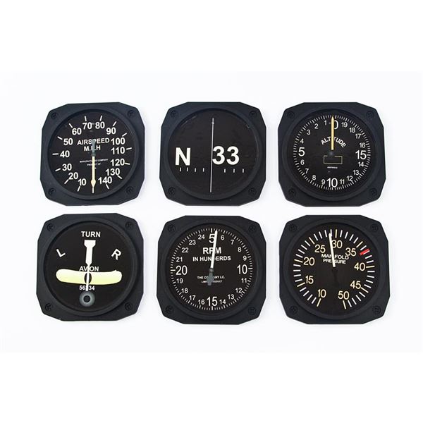 Coasters - Aircraft Instruments USA 30s´