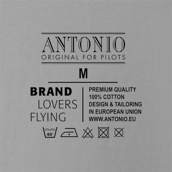 ANTONIO Tričko WALTER NZ-60 šedé, XXL