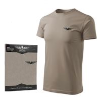 T-Shirt ANTONIO WINGS for aviators grey, M