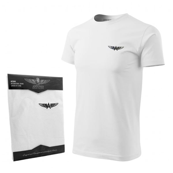 ANTONIO Tričko WINGS bílé, XL