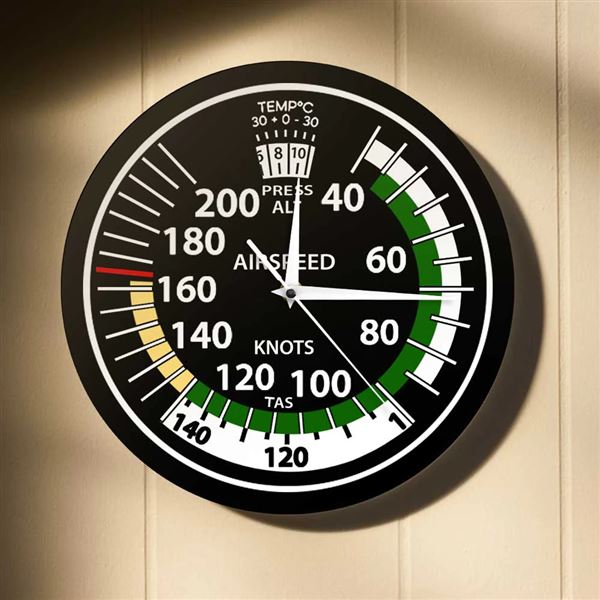Nástěnné hodiny AIRSPEED