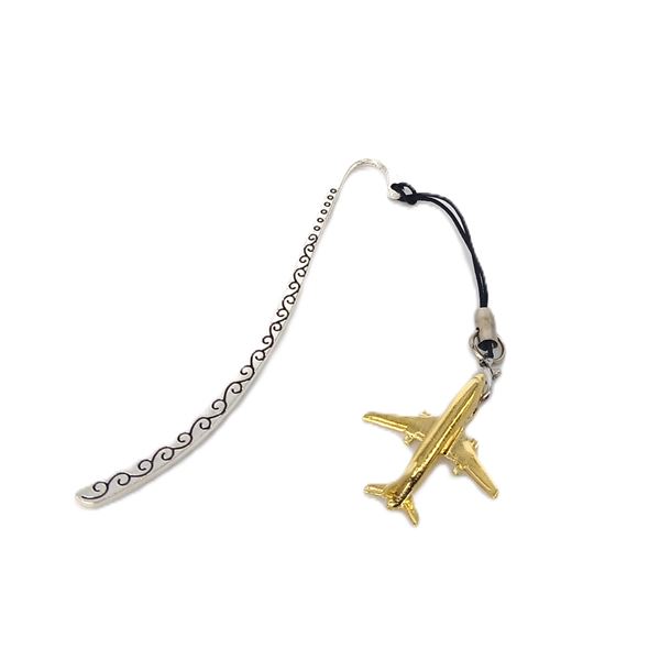 Bookmark Boeing 737, gold