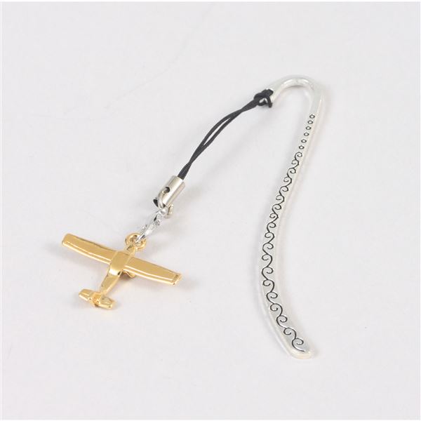 Záložka do knihy Cessna, zlatá